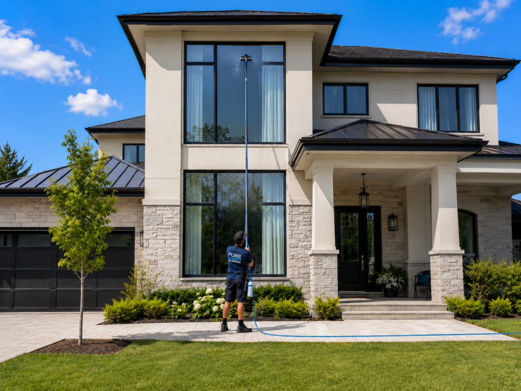 Services lavage vitres résidentiel Québec