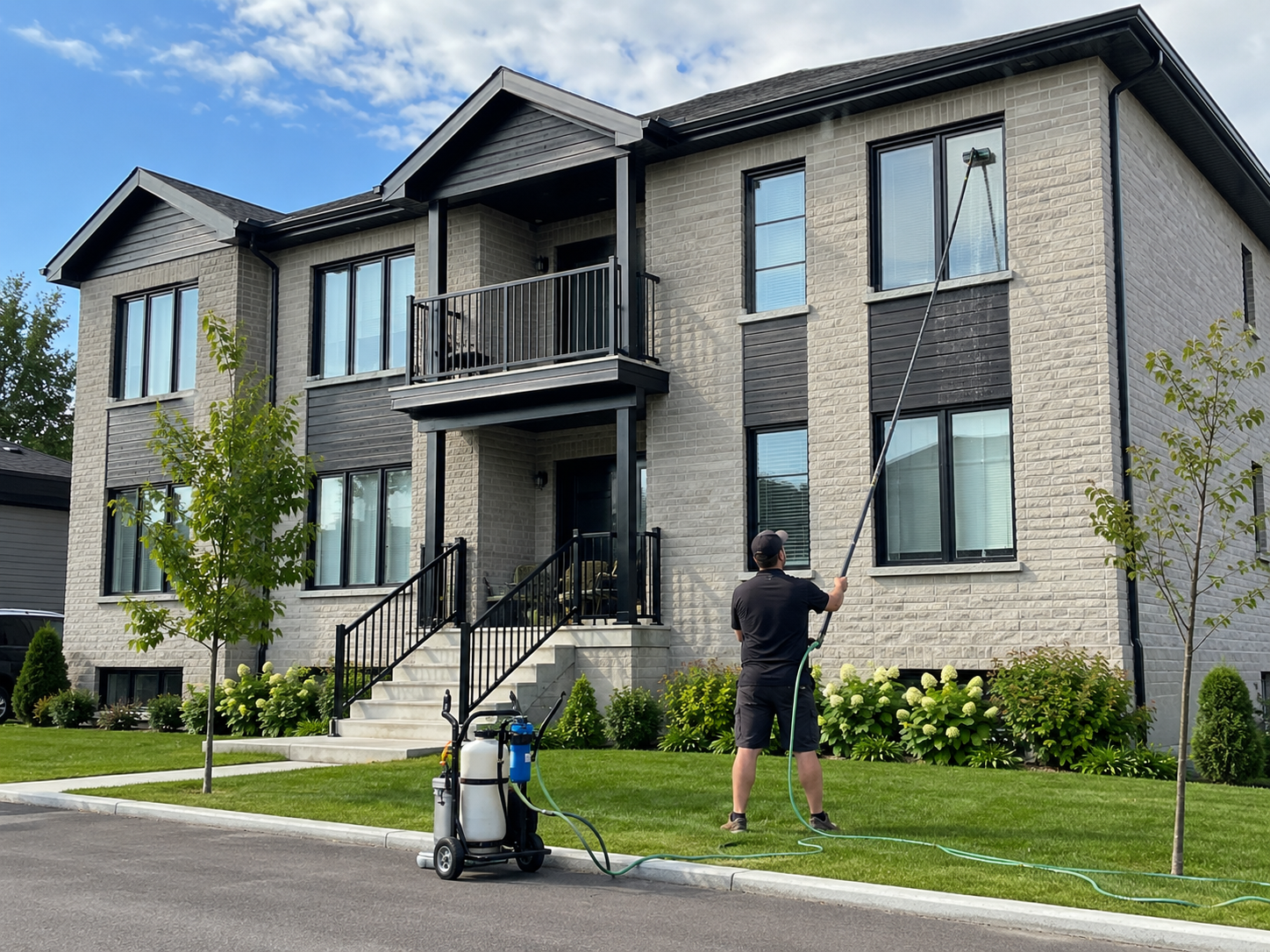 Services lavage vitres Québec professionnels